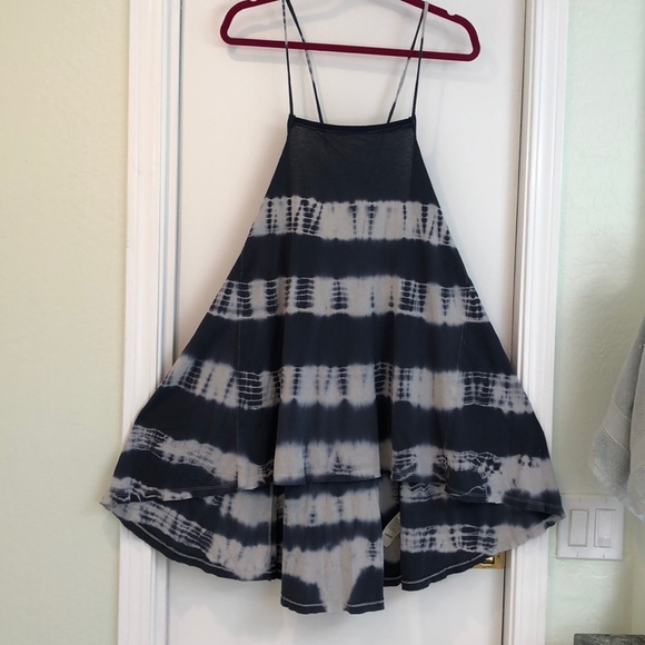 Free People Dresses & Skirts - Free People Boho Flowy Mini Tank Dress-NWT